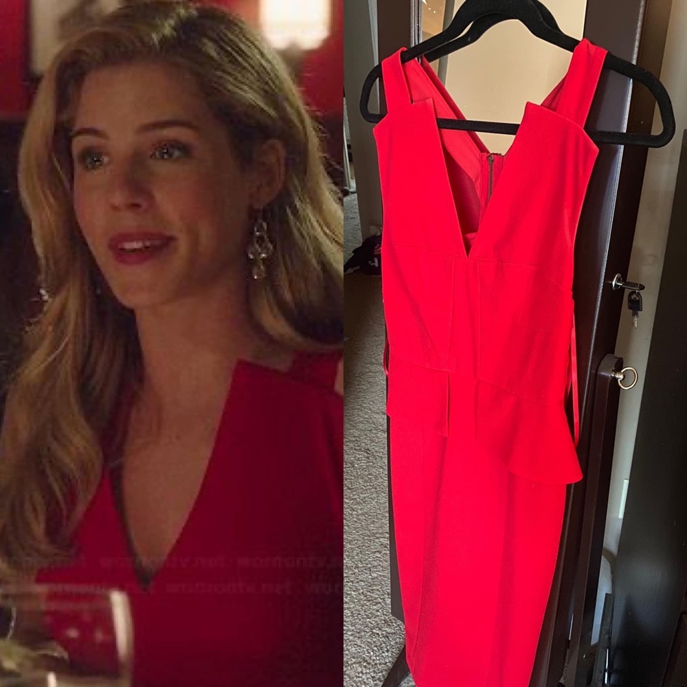 BCBG Dress ASO Felicity Smoak